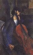 Amedeo Modigliani The Cellist (mk39) painting